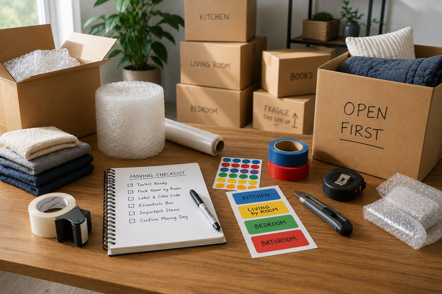 How to Organize and Load a Storage Unit